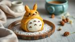 Whimsical Totoro Choux Pastry Delight