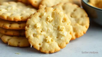 Bake Coconut Butter Crackers in 35 Minutes recipe card