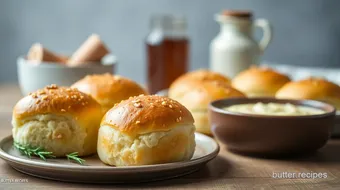 Bake Garlic Butter Dinner Rolls