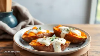 Bake Sweet Potatoes in Creamy Delight