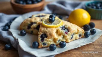 Blueberry Lemon Scones Delight