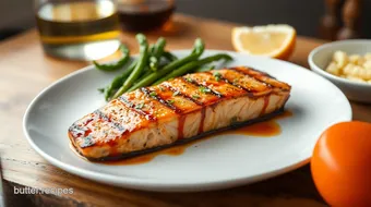 Grilled Salmon with Bourbon Glaze - 35 Min