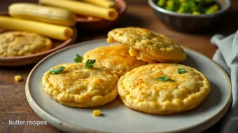 Cheesy Corn Arepas Delight