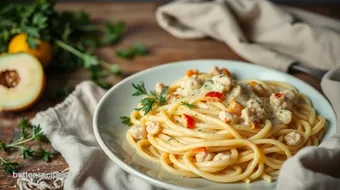 Cook Creamy Chicken Fettuccine in 20 Min recipe card