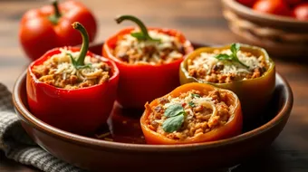 Cozy Stuffed Bell Peppers Delight