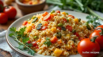 Delicious Vegetable Rice Medley