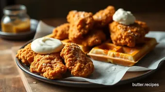 Fried Chicken Tenders & Fluffy Waffles