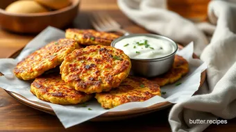 Fried Zucchini Fritters with Crispy Texture