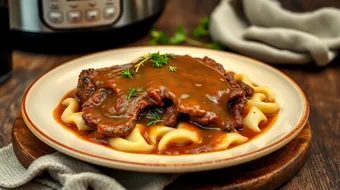 Instant Pot Brisket with Guinness Gravy