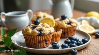 Lemon Blueberry Muffins Delight