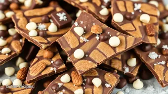 Make Tiger Butter Almond Bark Treats