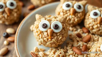 No-Bake Peanut Butter Owls | Fun & Easy Treats recipe card