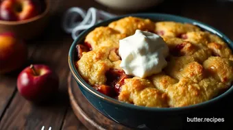 Oven-Baked Plum Cobbler Delight in 50 Minutes