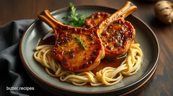 Pan-Seared Pork Chops with Garlic & Ginger