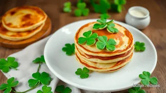 Shamrock Pancakes for St. Patrick s Day