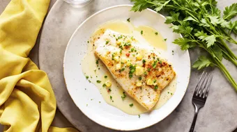 Sole in Lemon Butter Sauce - Easy Recipe