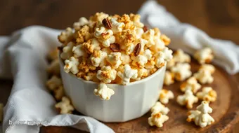 Spiced Nutty Popcorn Delight