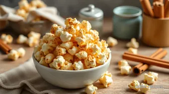 Sweet Cinnamon Popcorn Delight