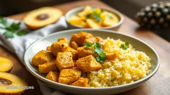 Turmeric Chicken and Pineapple Rice