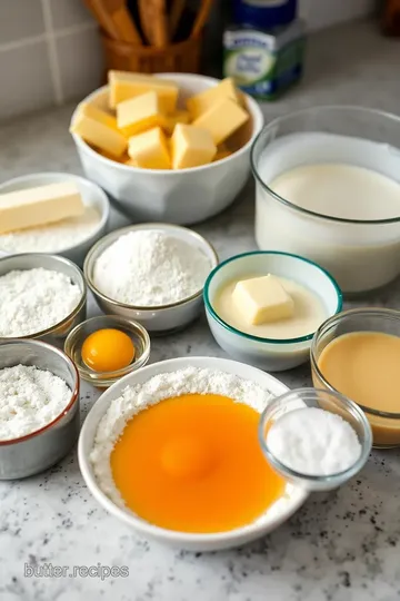 Butter Machinery Cake ingredients