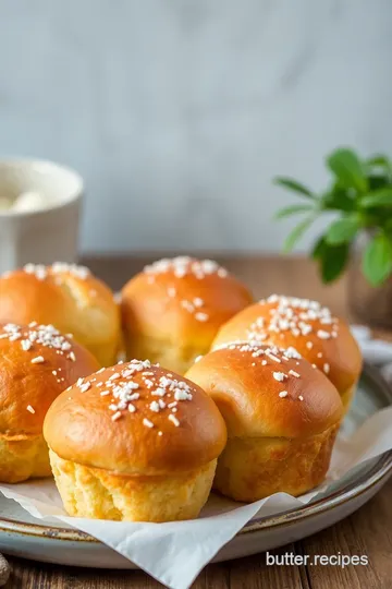 Butterflake Rolls presentation