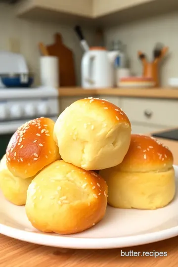 Butterflake Rolls steps