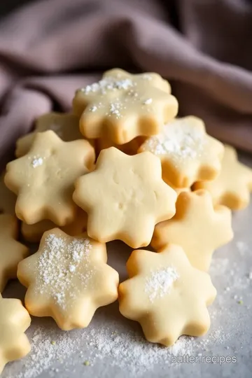 Delightful Butterplätzchen Cookies presentation