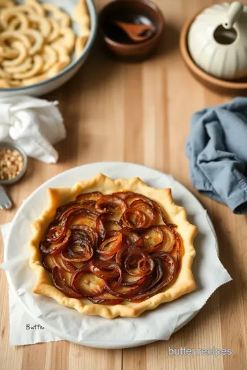 Bake Caramelized Onion Tart | Savory Delight steps