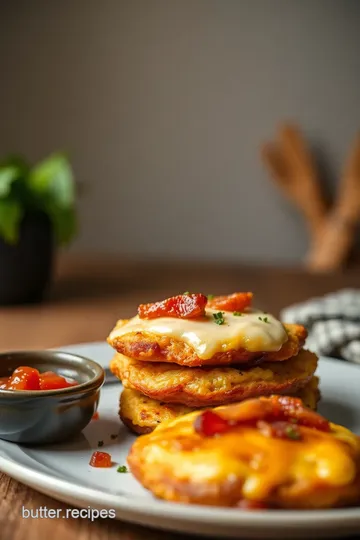 Cheesy Bacon Hash Brown Casserole presentation