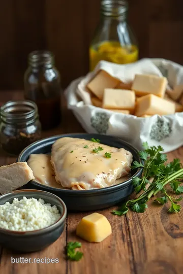 Creamy Baked Chicken Thighs with Shirataki Noodles ingredients