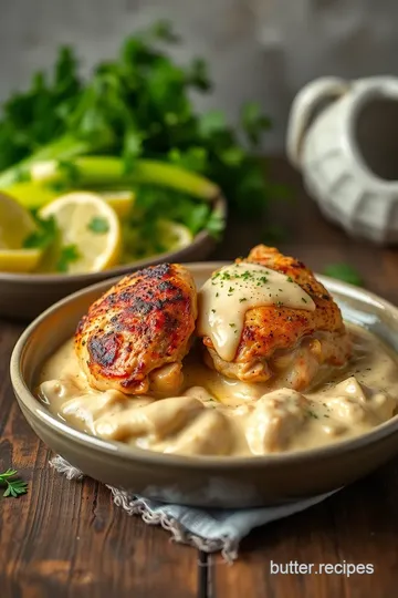 Creamy Baked Chicken Thighs with Shirataki Noodles steps