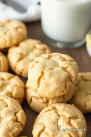 Coconut Butter Cookies presentation