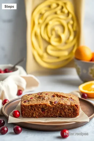 Cranberry Orange Bread steps