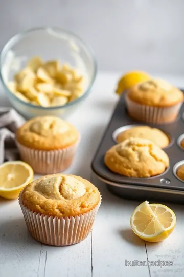 Lemon Poppy Seed Muffins steps