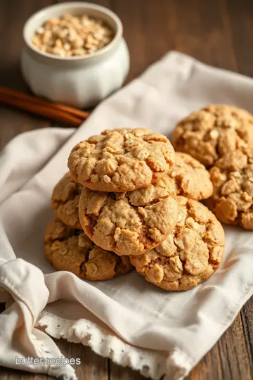 Bake Soft Oatmeal Cookies with Sweet Cinnamon presentation