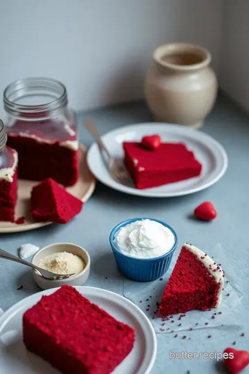 Bake Red Velvet Truffle Cake for Valentine s ingredients