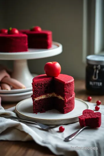 Bake Red Velvet Truffle Cake for Valentine s steps