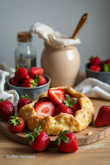 Bake Strawberry Galette - A Flaky Delight ingredients