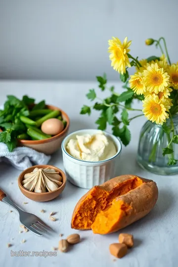 Bake Sweet Potato Pie with Creamy Filling ingredients