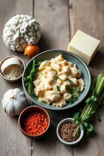 Tuna Noodle Casserole with Kale ingredients