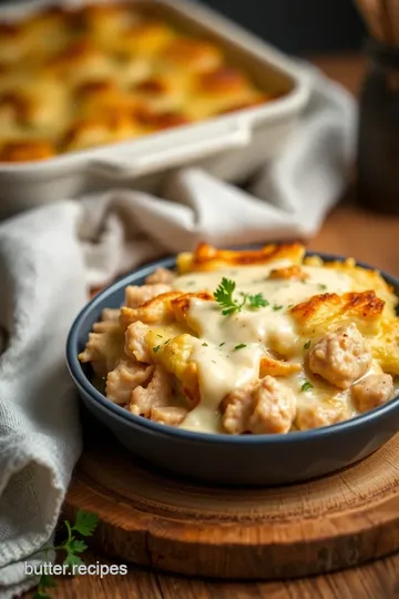 Tuna Noodle Casserole with Kale presentation