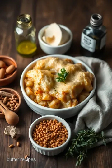 Turkey Marsala Pot Pie ingredients