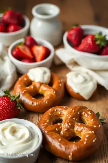 Baked Strawberry Pretzel Delight ingredients