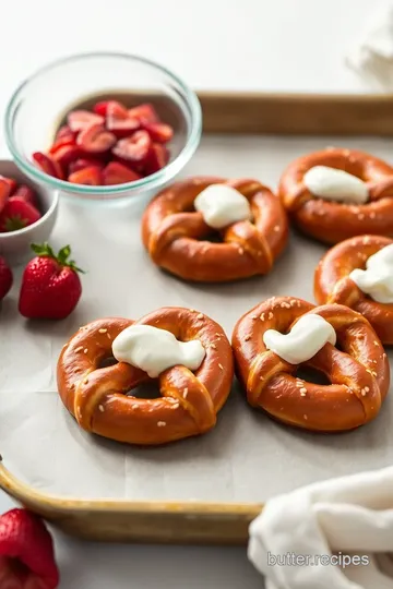 Baked Strawberry Pretzel Delight steps