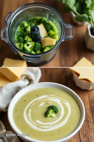 Creamy Broccoli Soup with Smoked Gouda steps