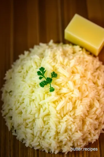 Butter Rice Delight presentation