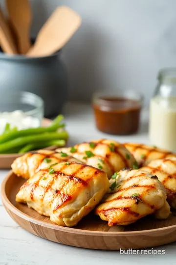 Grilled Buttermilk Chicken with Flavorful Marinade presentation