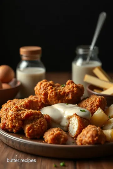 Fried Buttermilk Chicken: Crispy & Juicy ingredients