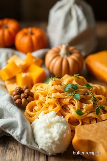 Roasted Butternut Squash Pasta Delight ingredients