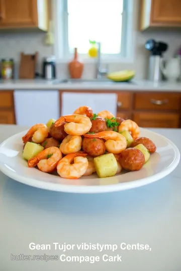 Cajun Shrimp and Sausage Bake steps